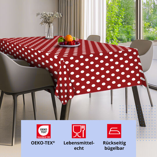 Tischdecke Manhattan Venita rot image number null